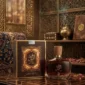 Oud Al Layl amber bottle wood cap