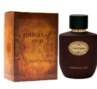 Louis Cardin Original Oud maroon bottle