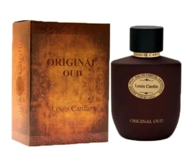 Louis Cardin Original Oud maroon bottle