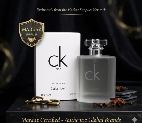 CK One frosted grey bottle