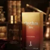 Rhythm Fire Pour Homme amber bottle