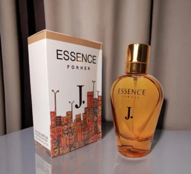 Essence For Her gold cap bottle