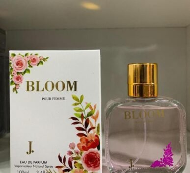 Bloom Pour Femme floral bottle gold cap