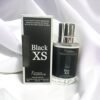 Black XS black perfume bottle