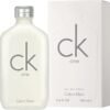 CK One frosted white bottle