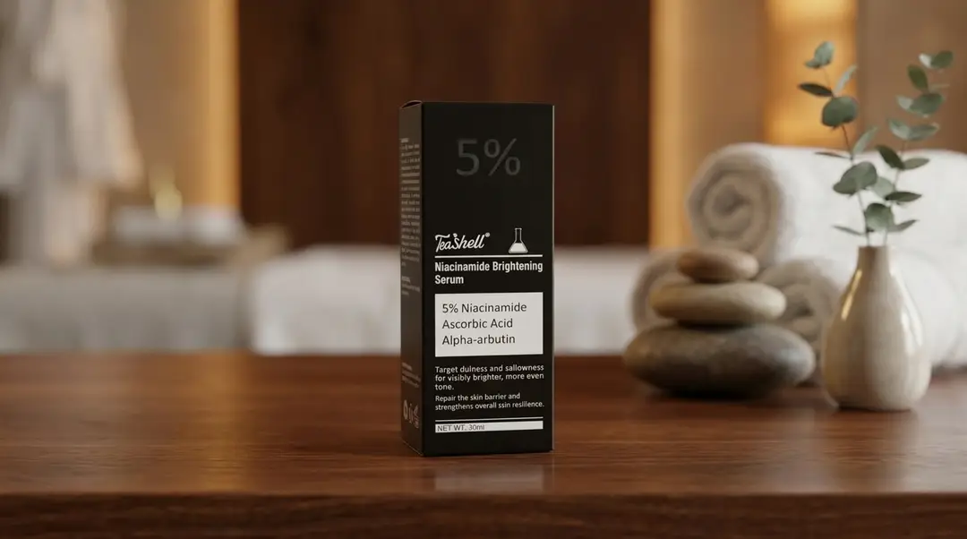 TeaShell 5% Niacinamide Brightening Serum skincare product