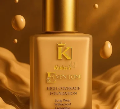 Kashee’s Even Tone High Coverage Foundation Long Wear Waterproof Creaseless