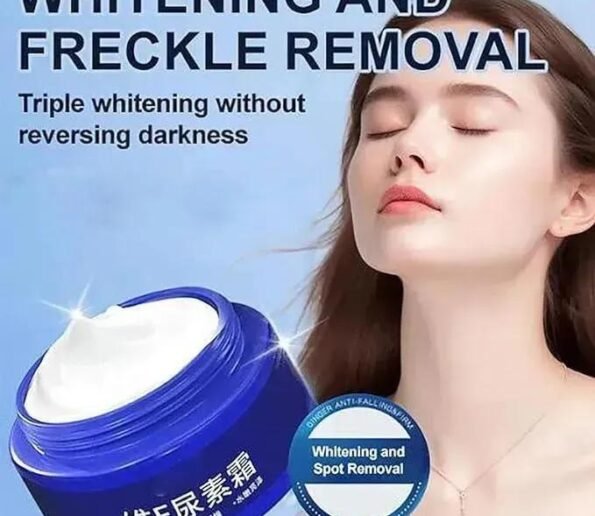 Whitening and Freckle Removal Cream for Face with Triple Whitening Formula