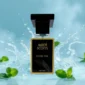 Azure Veil Unisex Perfume 50ML black and gold bottle
