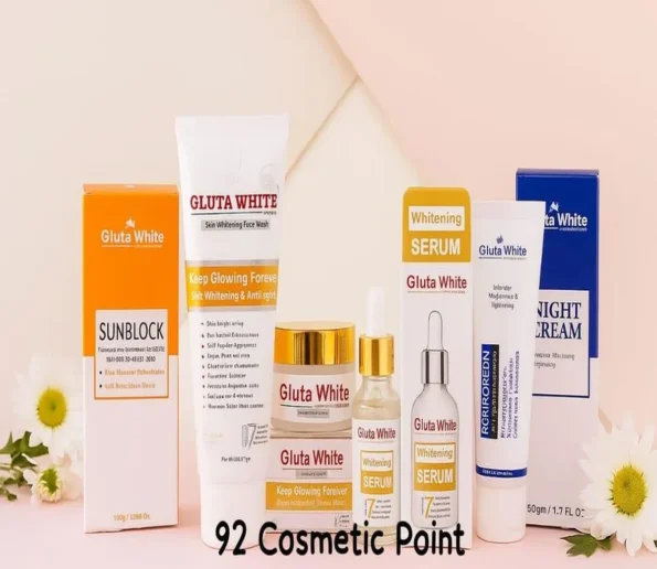 Gluta White Skincare Products Set